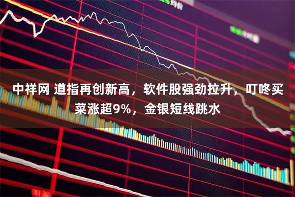 中祥网 道指再创新高,软件股强劲拉升,叮咚买菜涨超9%,金银短线跳水