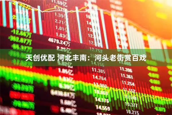 天创优配 河北丰南：河头老街赏百戏